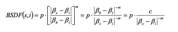 Formula: the Harvey relation in non-logarithmic form